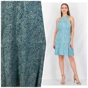 NWT Michael Michael Kors Halter Ikat Flounce Dress Small and Medium